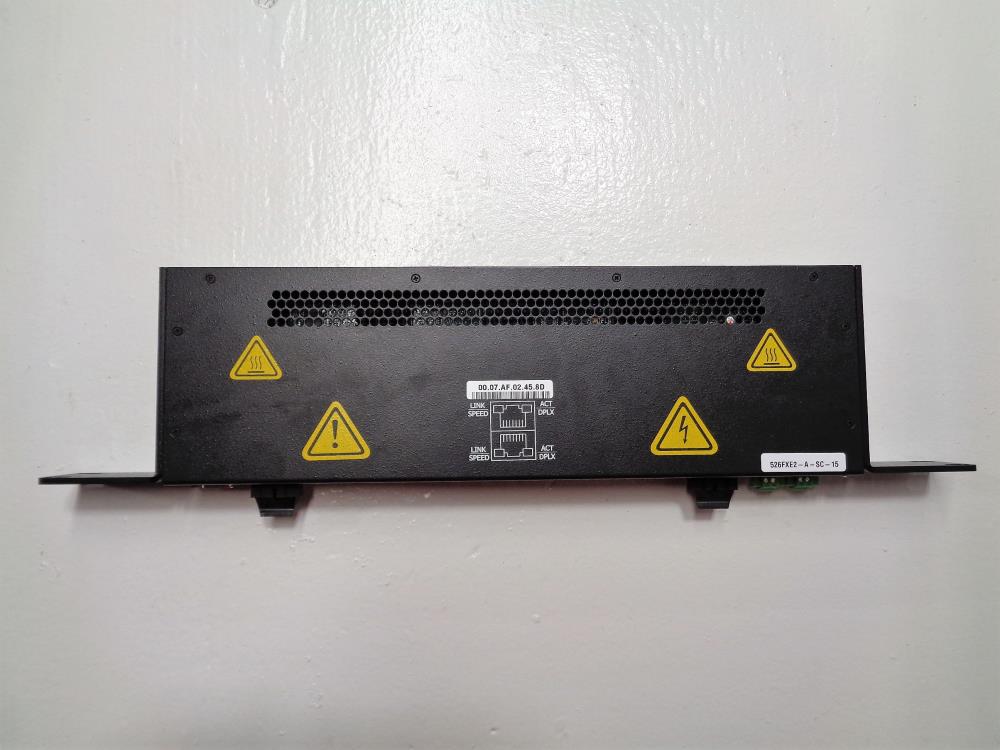 N-Tron 24-Port Rack Mount Ethernet Switch 526FXE2-A-SC-15